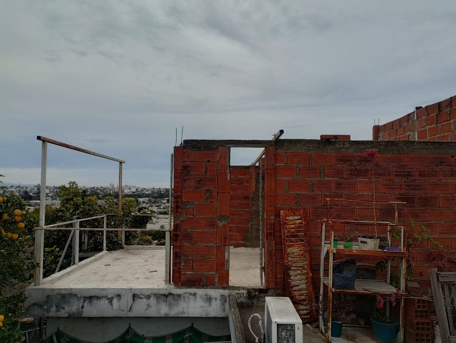 Muros & Estructura en Terraza