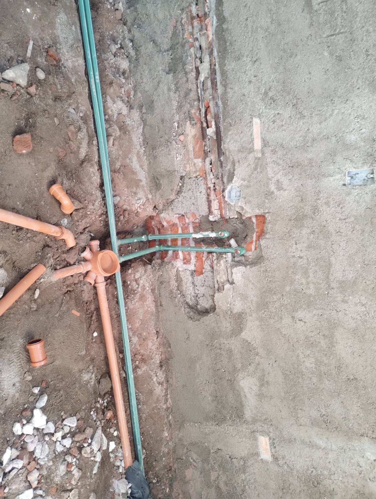Plomería por Termofusión en Pared