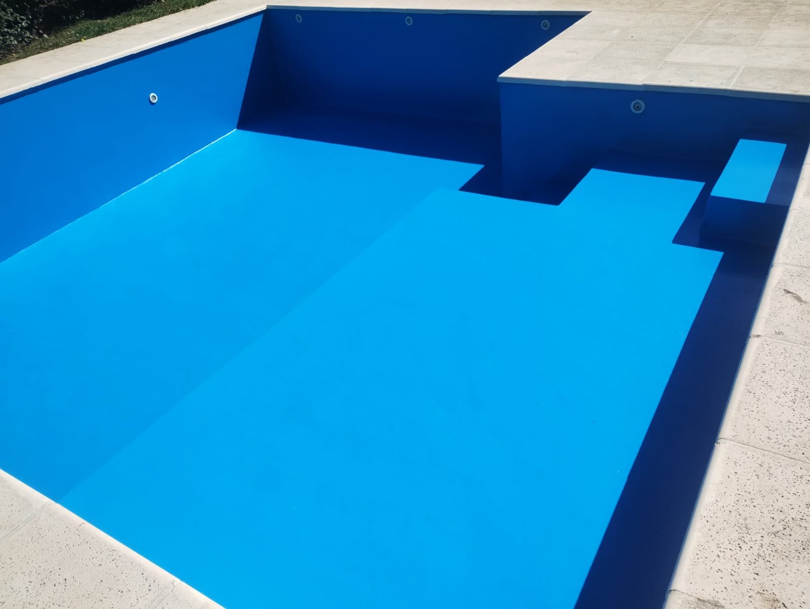 Pintura de Pileta con Escalera