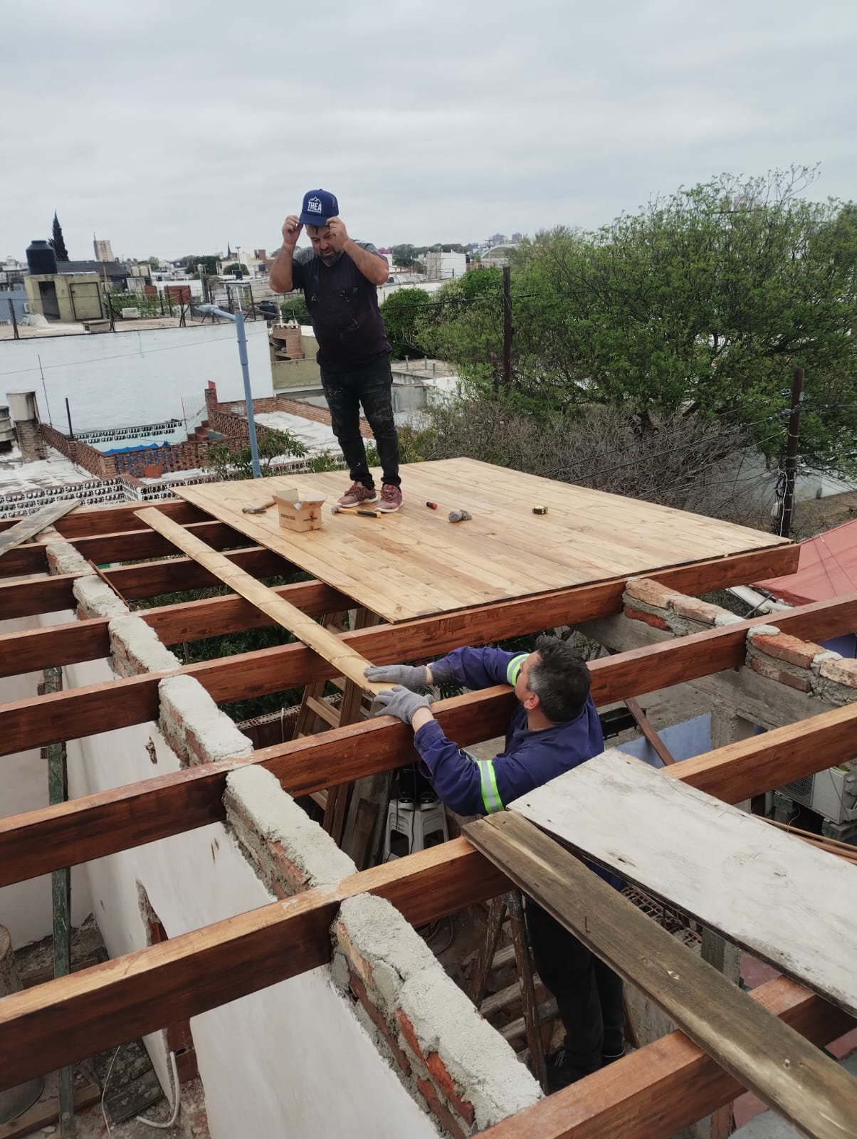 Estructura de Tirantería de Madera