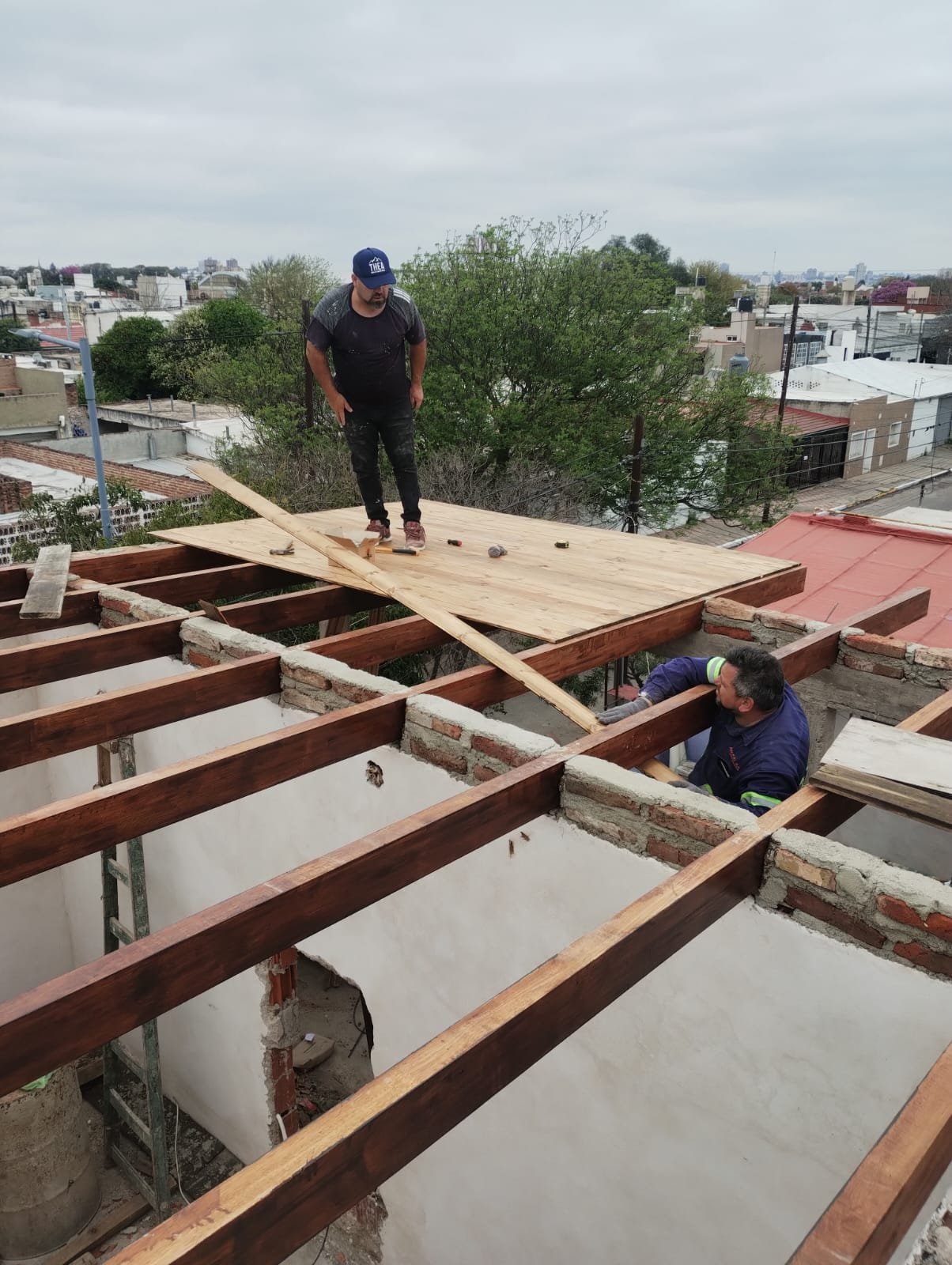 Nivelación de Tirantes de Madera
