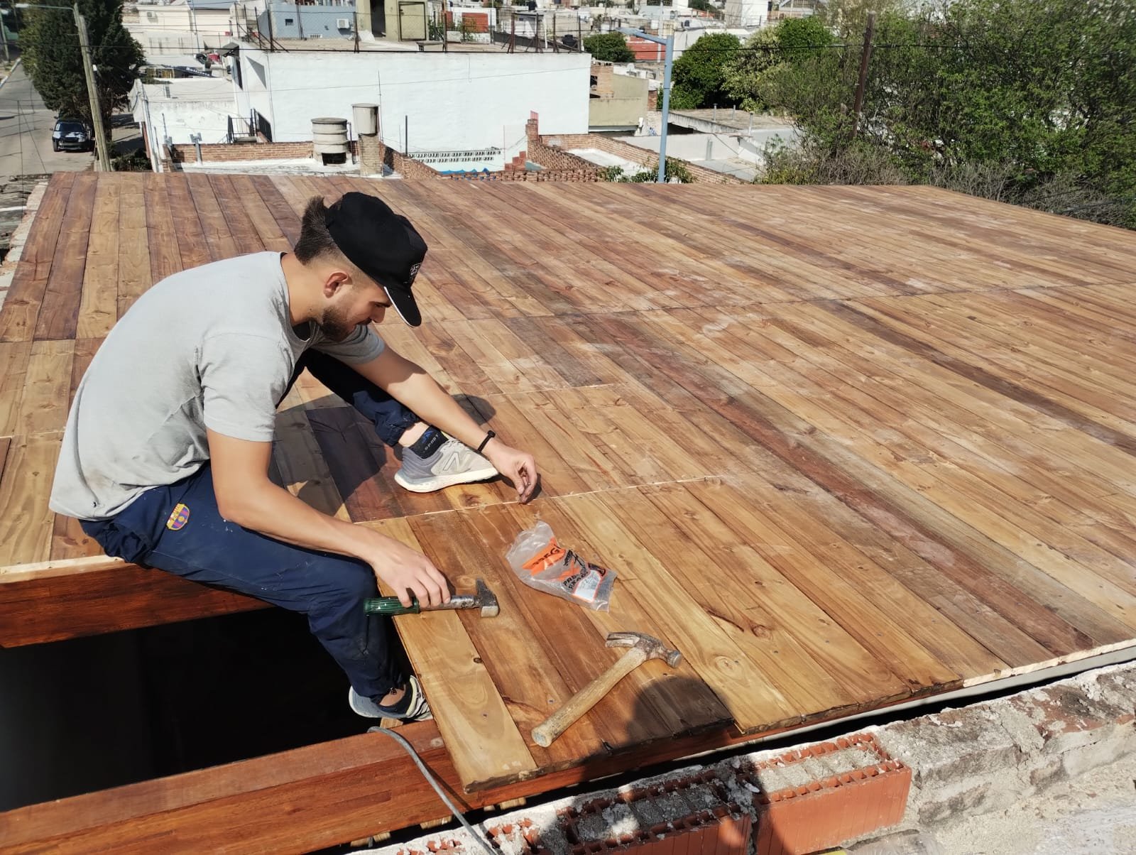 GL Construcciones - Obra Real de Techo de Madera en Córdoba