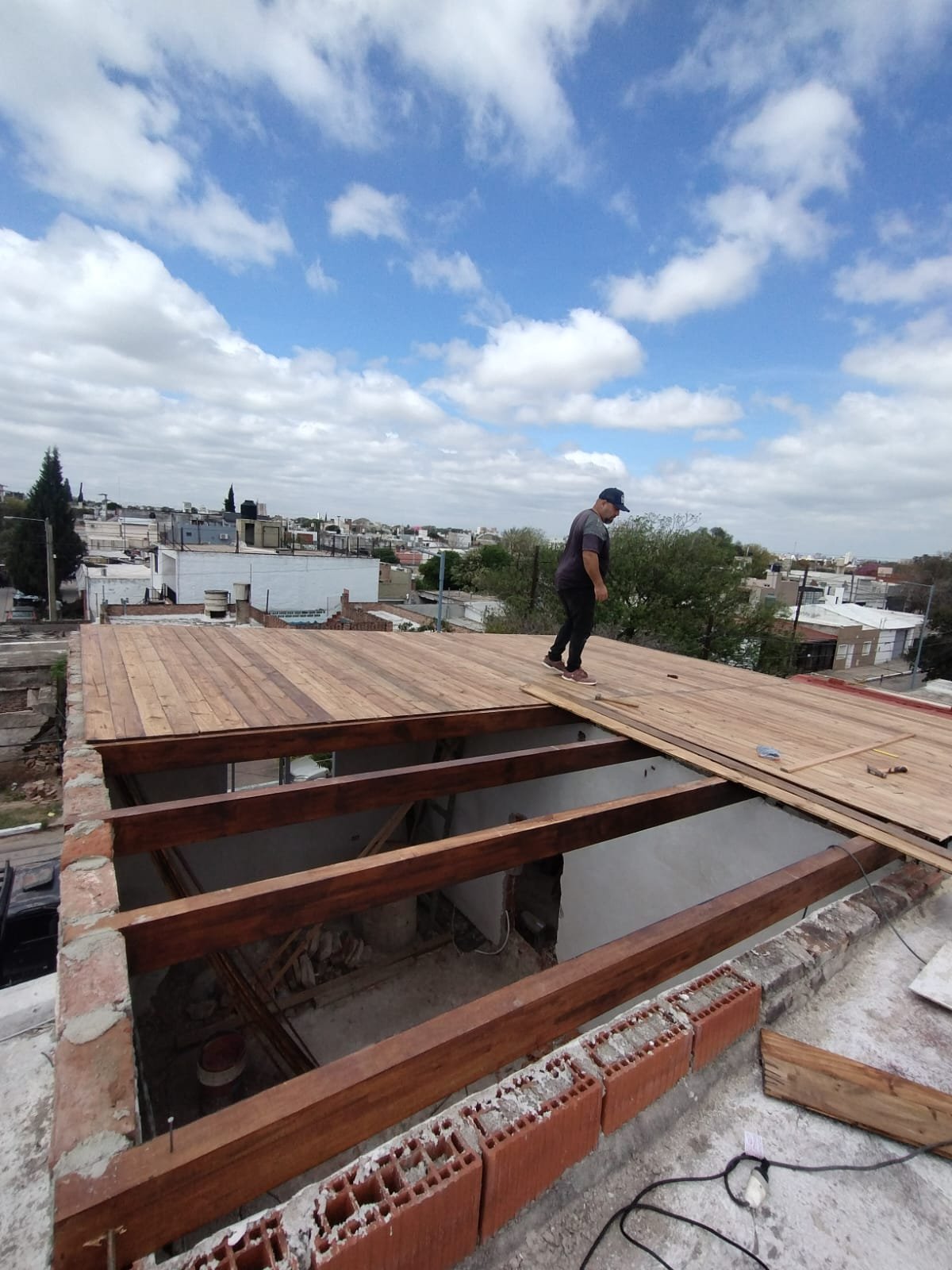 Estructura para Galería & Quincho